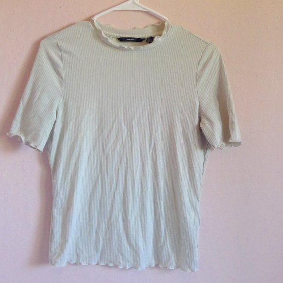 NWOT Boutique ribbed tee - Picture 2 of 5